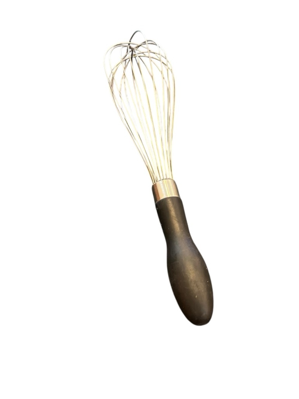 Oxo black handle silver whisk wisk